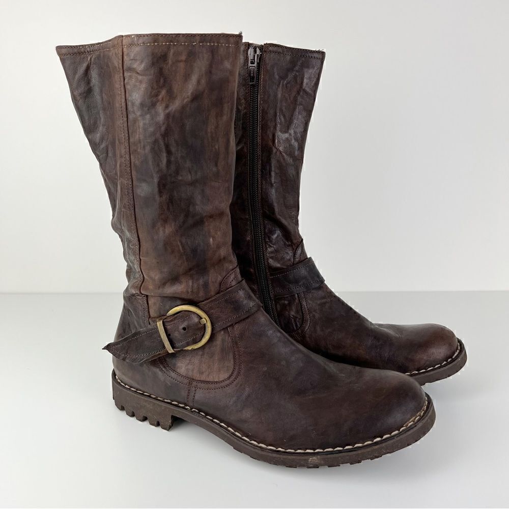Gidigio Italian Leather Boots, – Women’s EU 37 / US 6.5